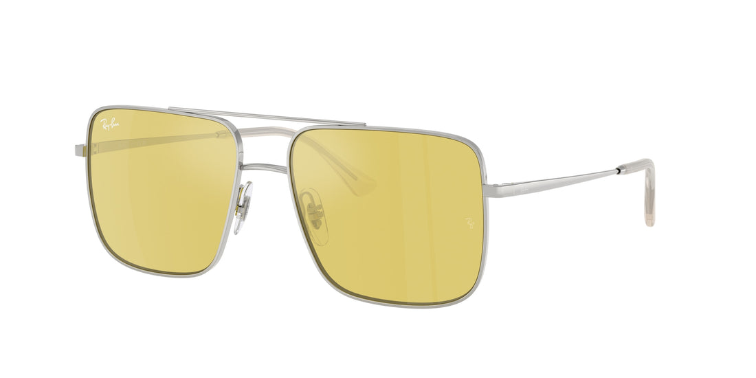 Lunettes de soleil ray-ban rb3758 ari 003/6d plateado square unisex taille 56mm - Vue principale