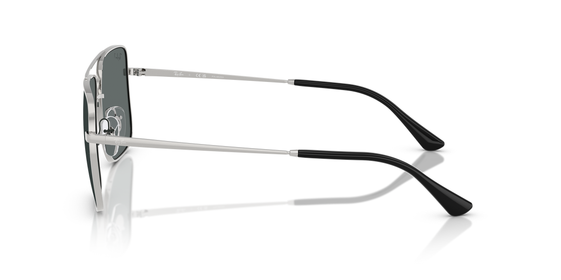 Sunglasses ray-ban rb3758 ari 003/81 plateado square unisex size 56mm - Detailed view