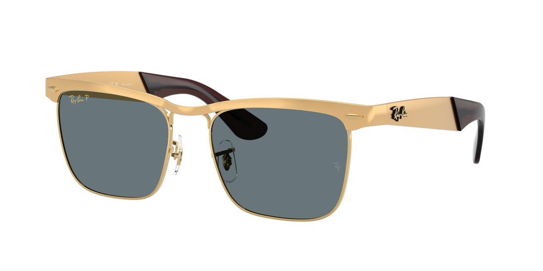Lunettes de soleil ray-ban rb3875 wayfarer deluxe 92763r oro square unisex taille 53mm - Vue principale