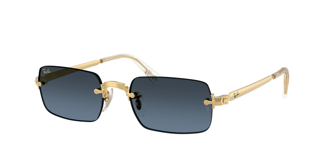 Óculos de sol ray-ban rb3928 001/s2 dorado oval unisex tamanho 54mm - Vista principal