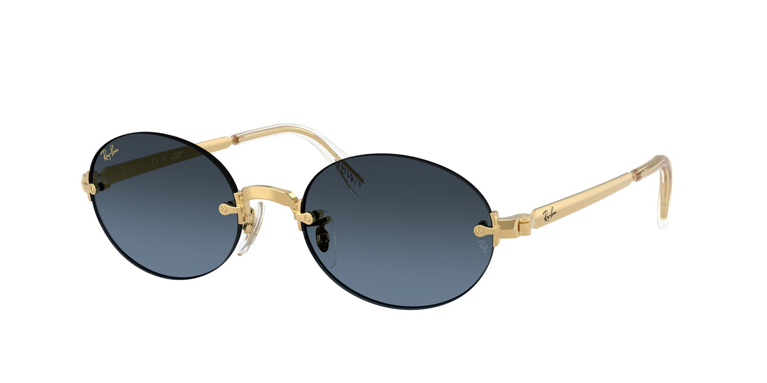 Óculos de sol ray-ban rb3929 001/s2 dorado oval unisex tamanho 54mm - Vista principal