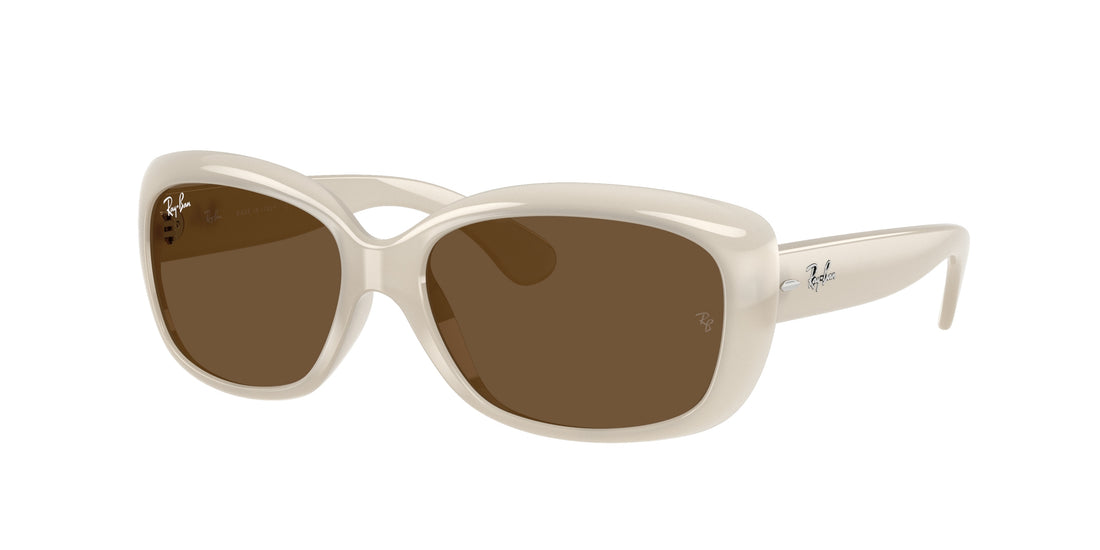 Óculos de sol ray-ban rb4101 jackie ohh 688753 beige butterfly femenino tamanho 58mm - Vista principal
