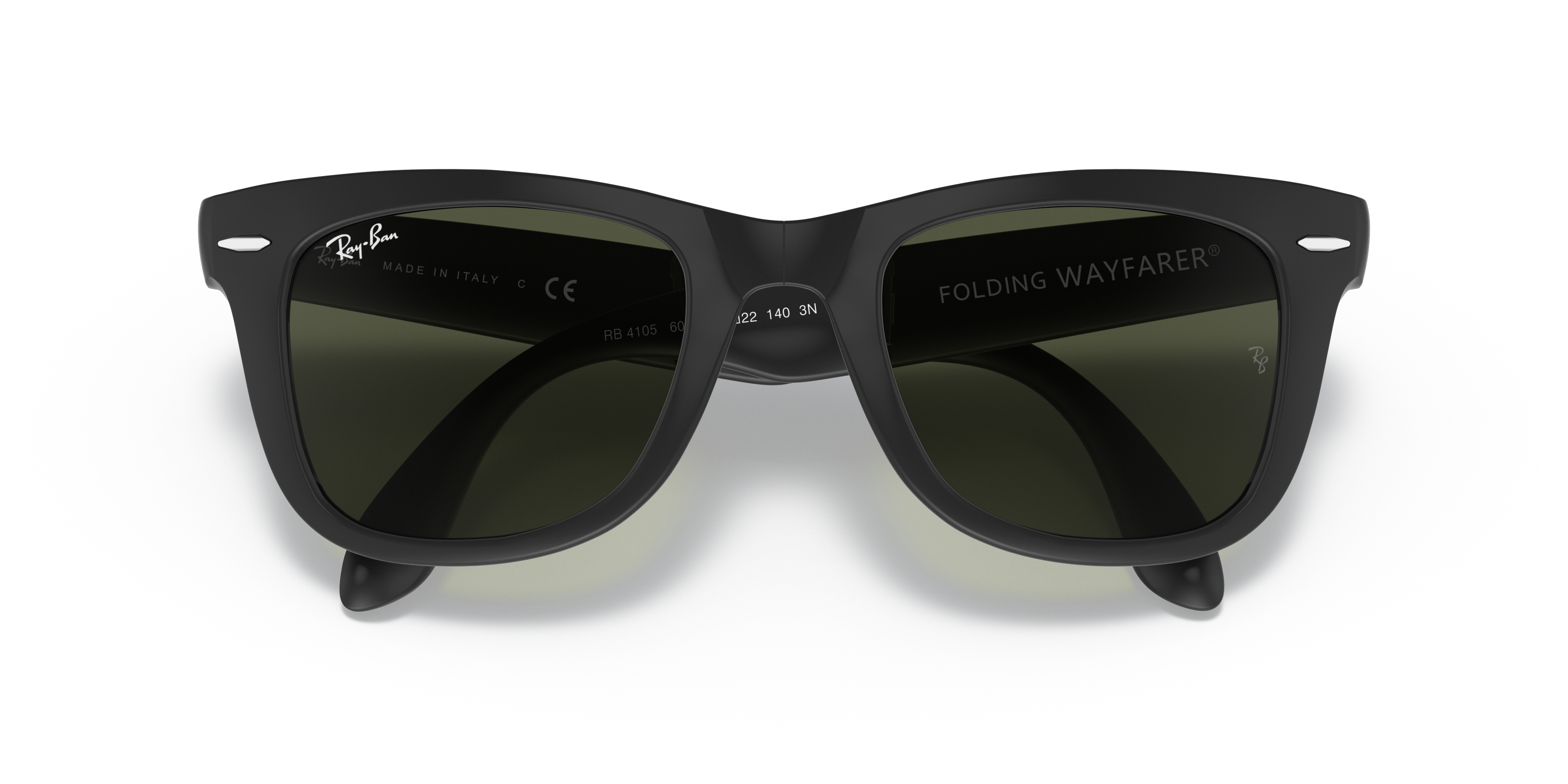 RAY-BAN RB4105 FOLDING WAYFARER 601S 54