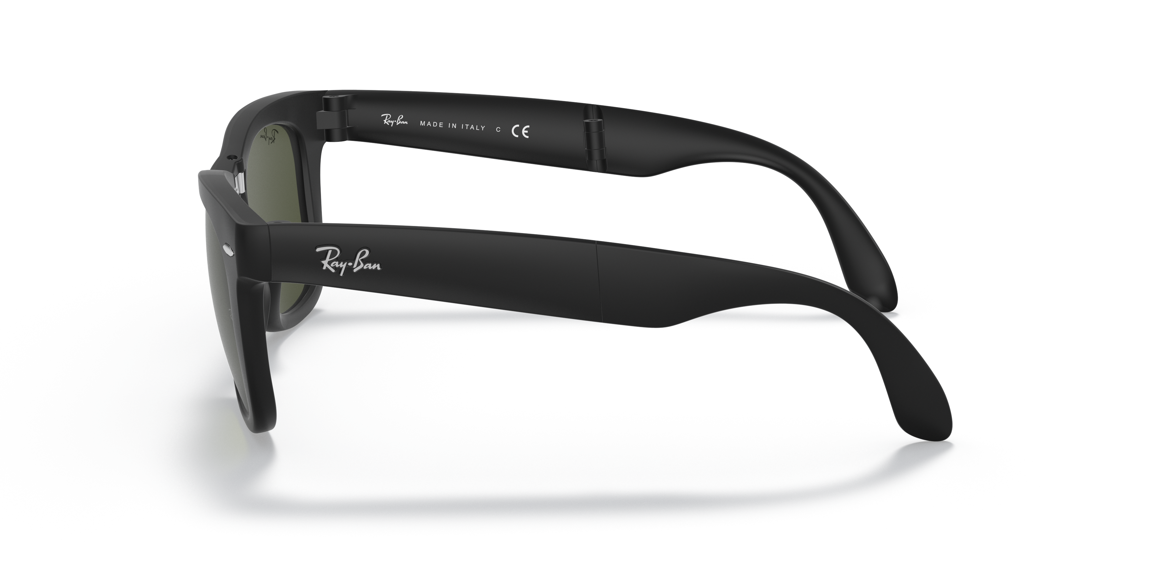 RAY-BAN RB4105 FOLDING WAYFARER 601S 50