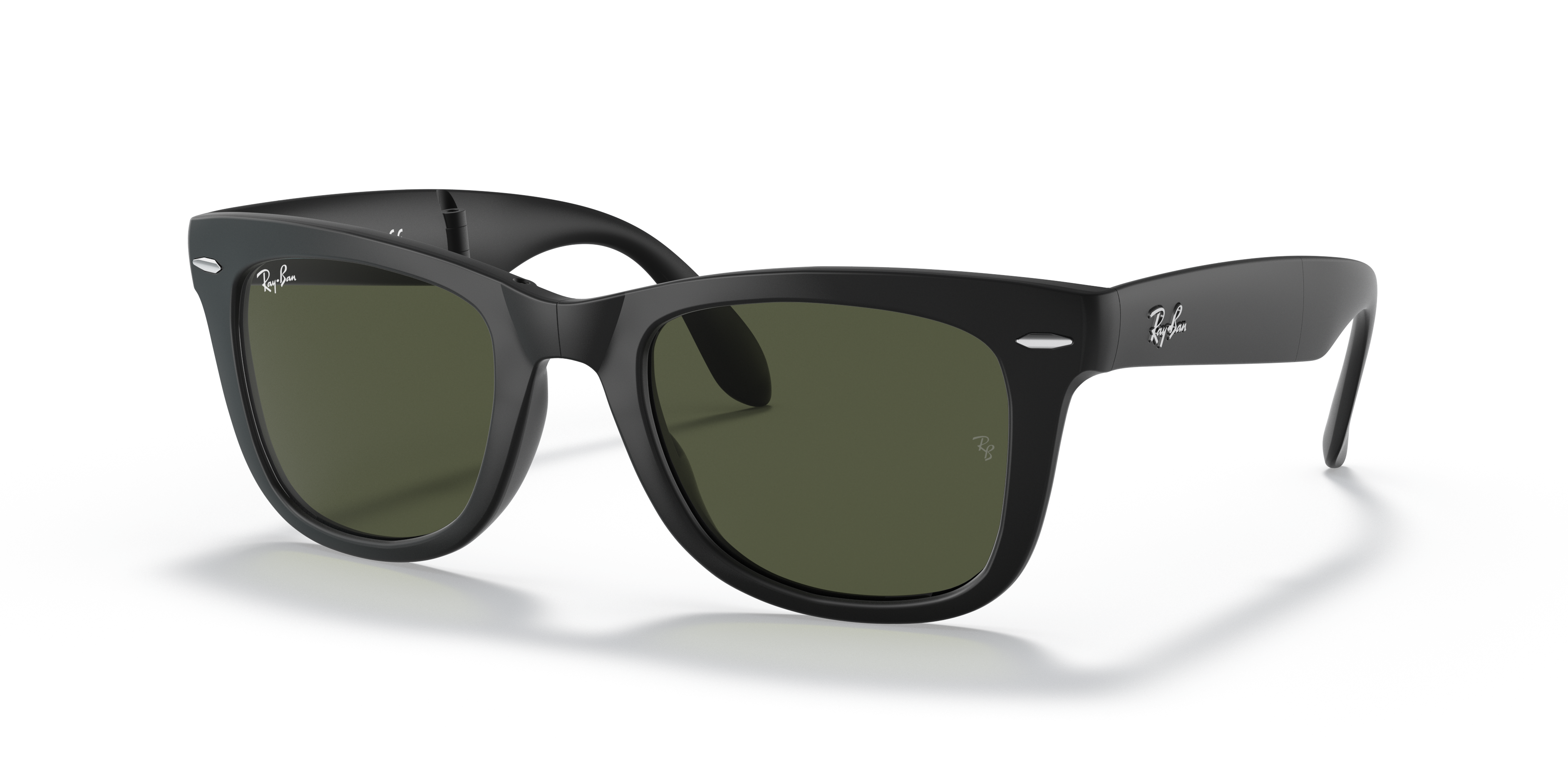 RAY-BAN RB4105 FOLDING WAYFARER 601S 50