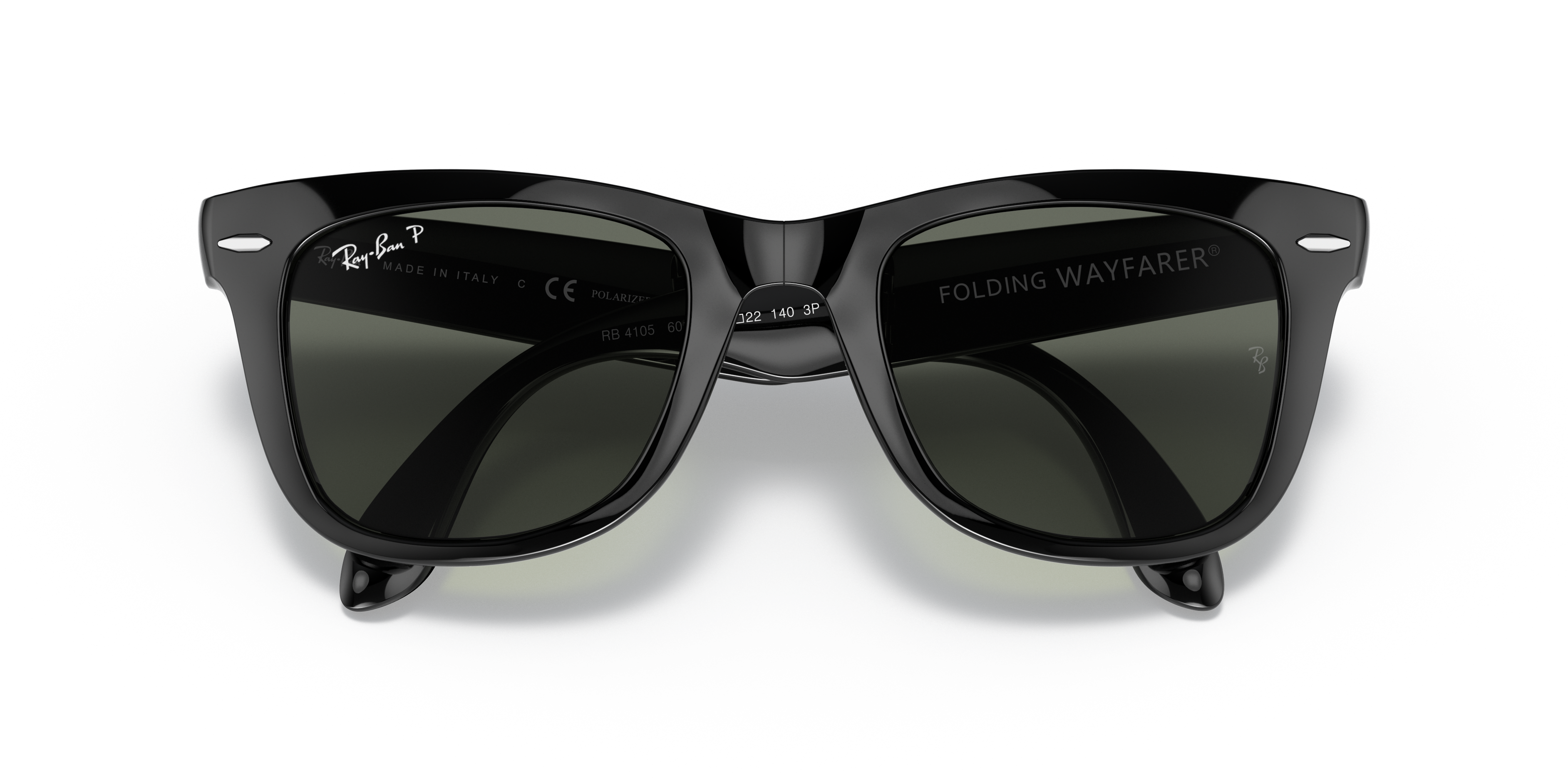 RAY-BAN RB4105 FOLDING WAYFARER 601/58 54