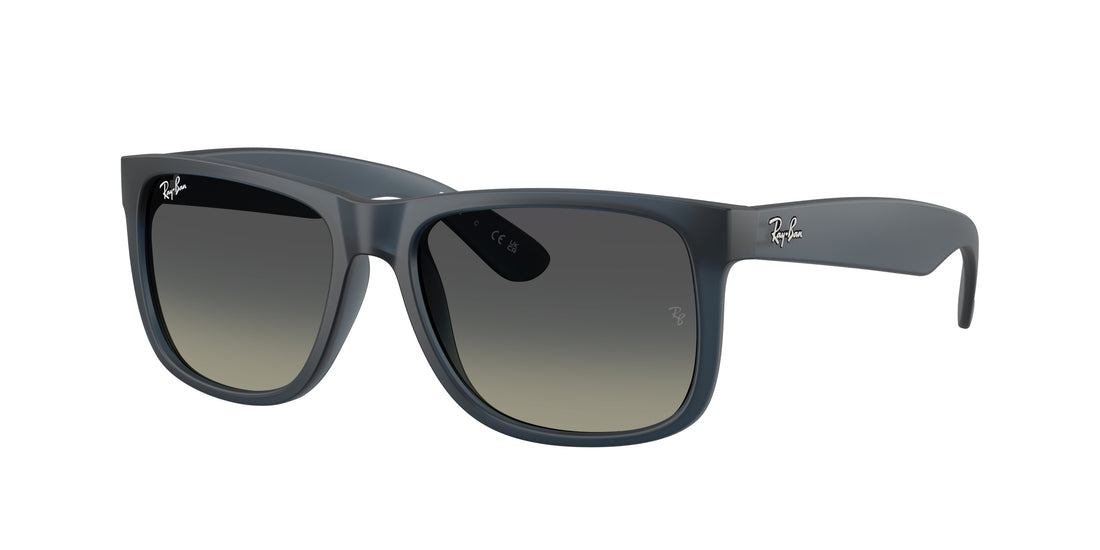 Óculos de sol ray-ban rb4165 justin 681311 azul square masculina tamanho 55mm - Vista principal