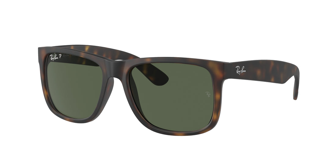 Sunglasses ray-ban rb4165 justin 865/9a havana square masculino size 55mm - Main view