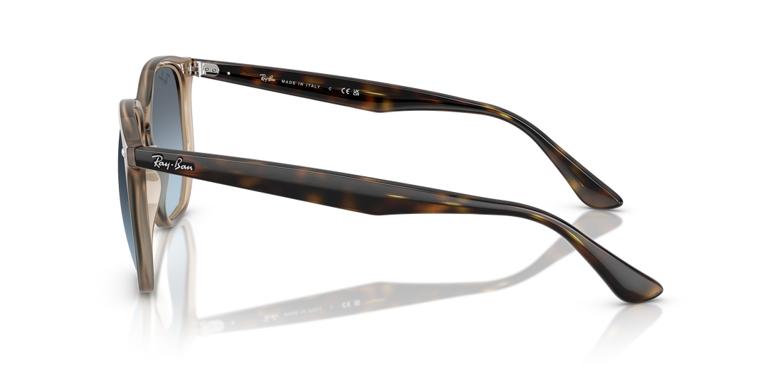 Sonnenbrillen ray-ban rb4306 6788v1 beis irregular unisex größe 54mm - Detailansicht