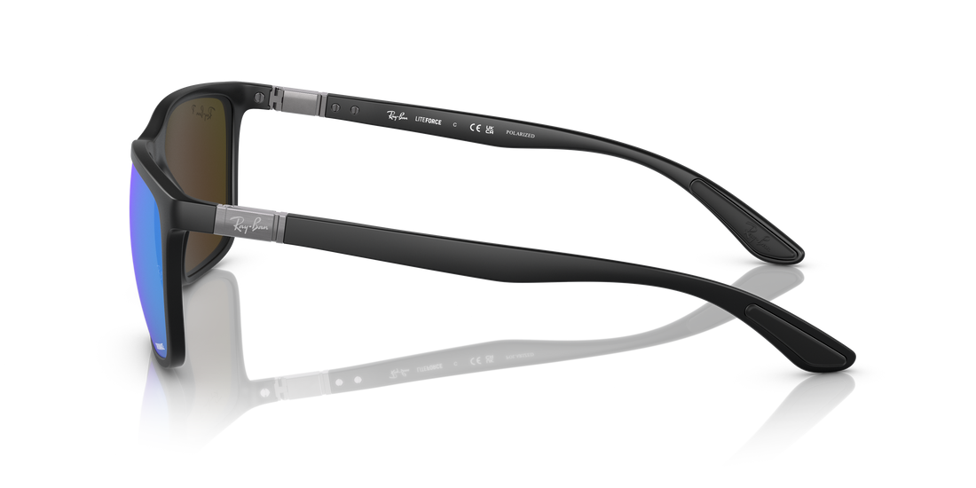 Occhiali da sole ray-ban rb4385 601sa1 masculino taglia 58mm - Vista dettagliata