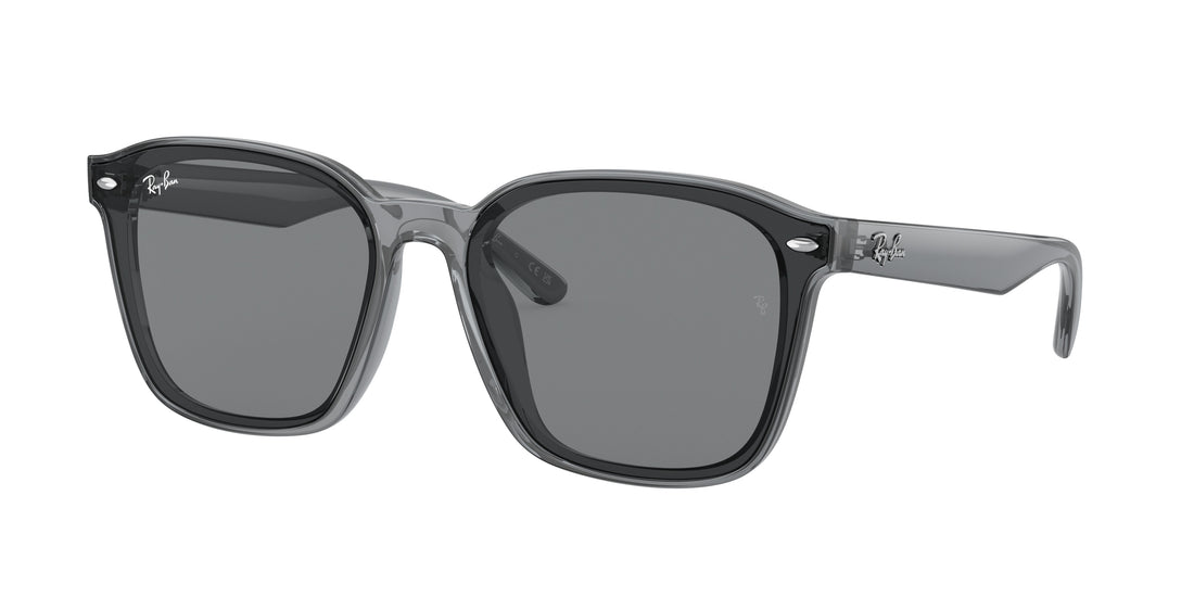 Óculos de sol ray-ban rb4392d 645087 gris square unisex tamanho 66mm - Vista principal