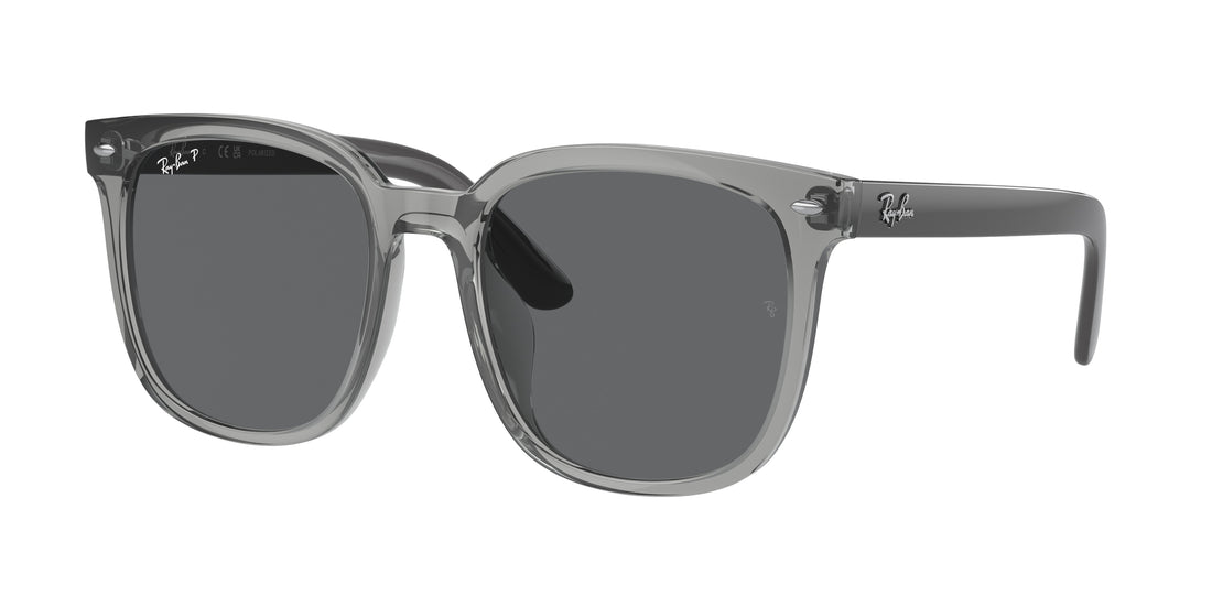 Óculos de sol ray-ban rb4401d 659981 gris square unisex tamanho 57mm - Vista principal