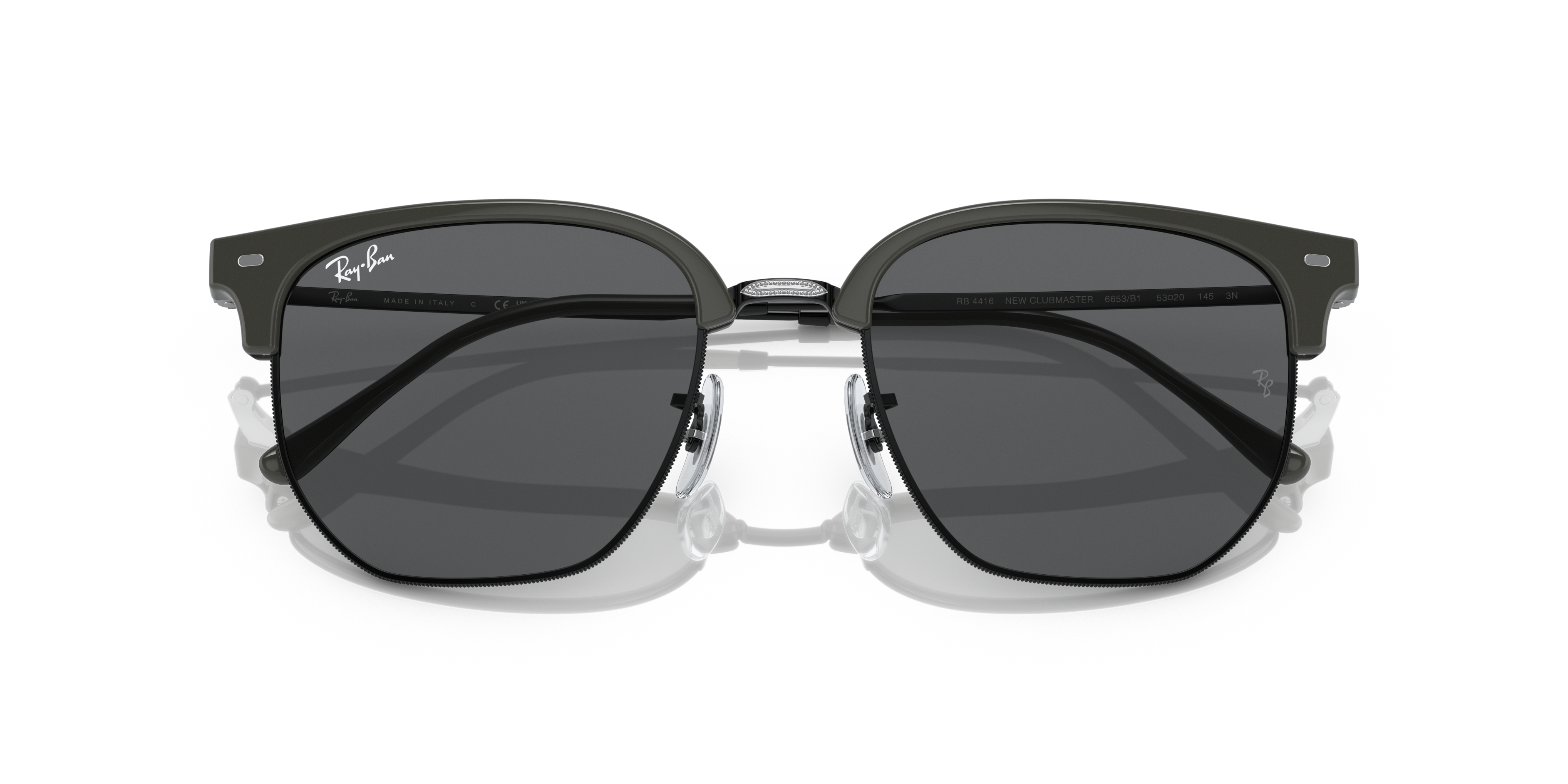 RAY-BAN RB4416 NEW CLUBMASTER 6653B1 53