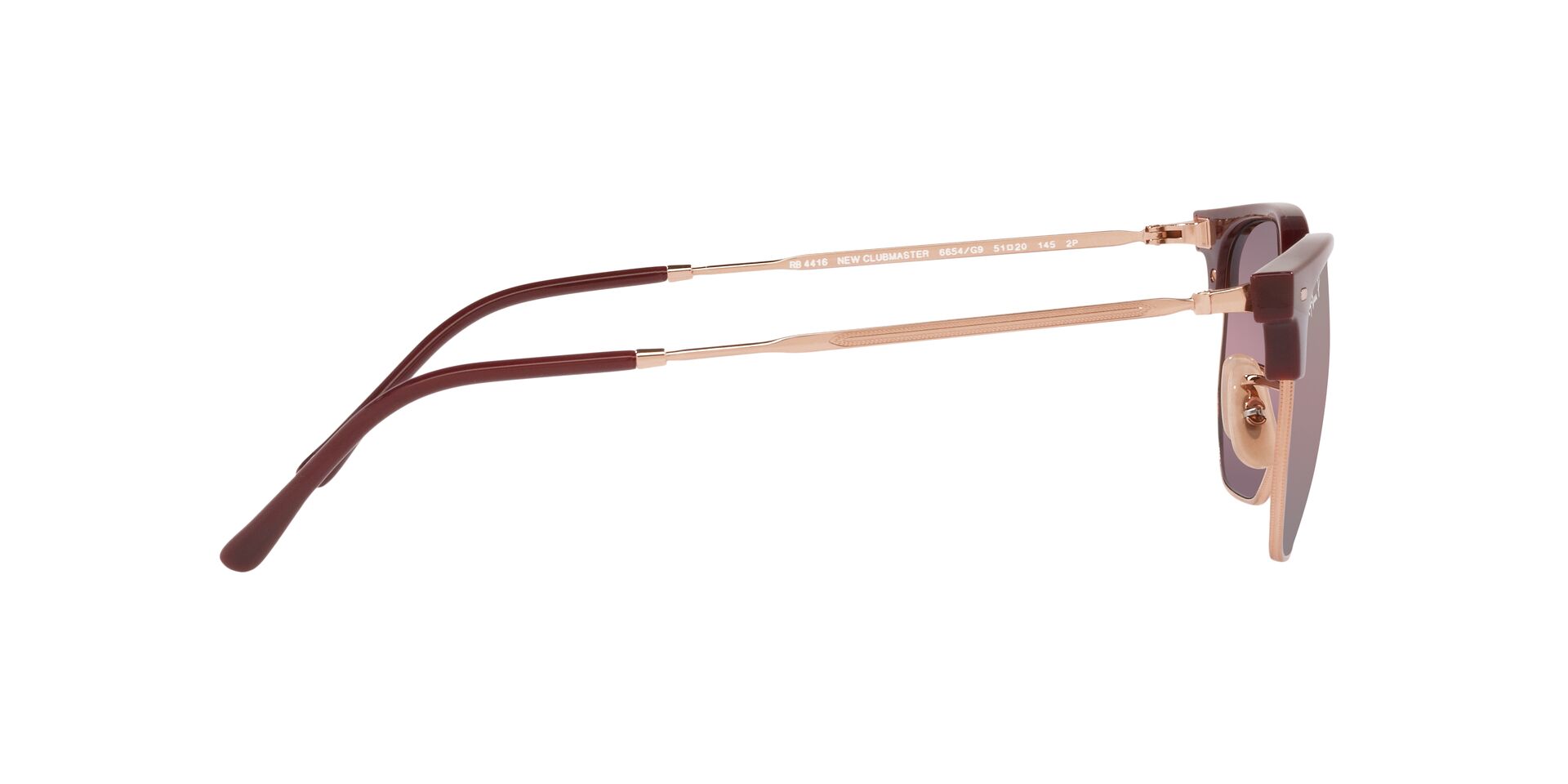 RAY-BAN RB4416 NEW CLUBMASTER 6654G9 53