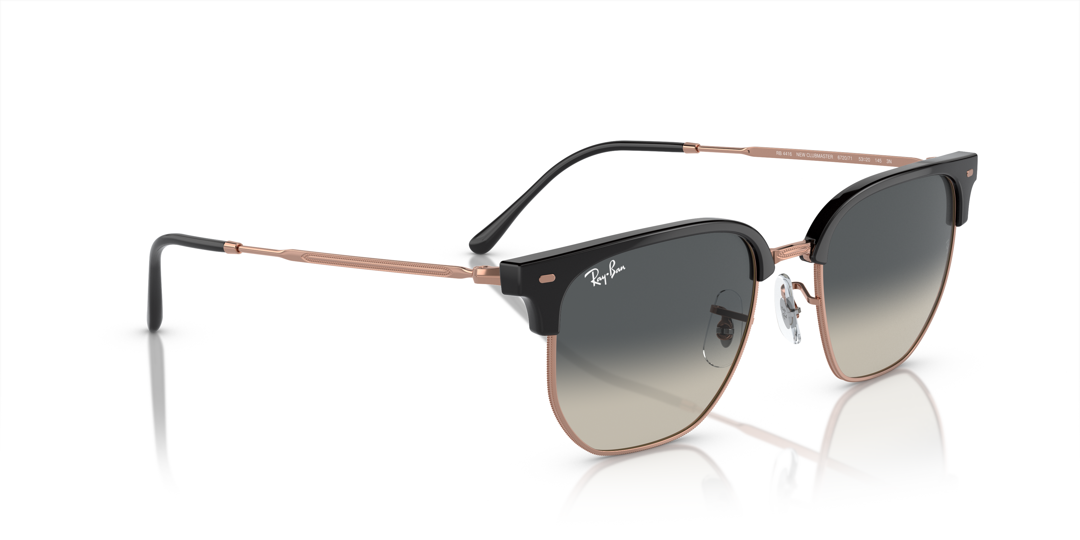 RAY-BAN RB4416 NEW CLUBMASTER 672071 53