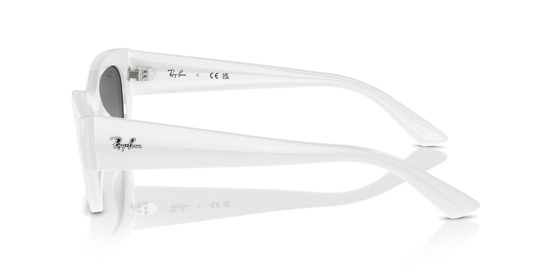 Gafas de sol ray-ban rb4430 zena 675911 blanco unisex talla 52mm - Vista de detalle