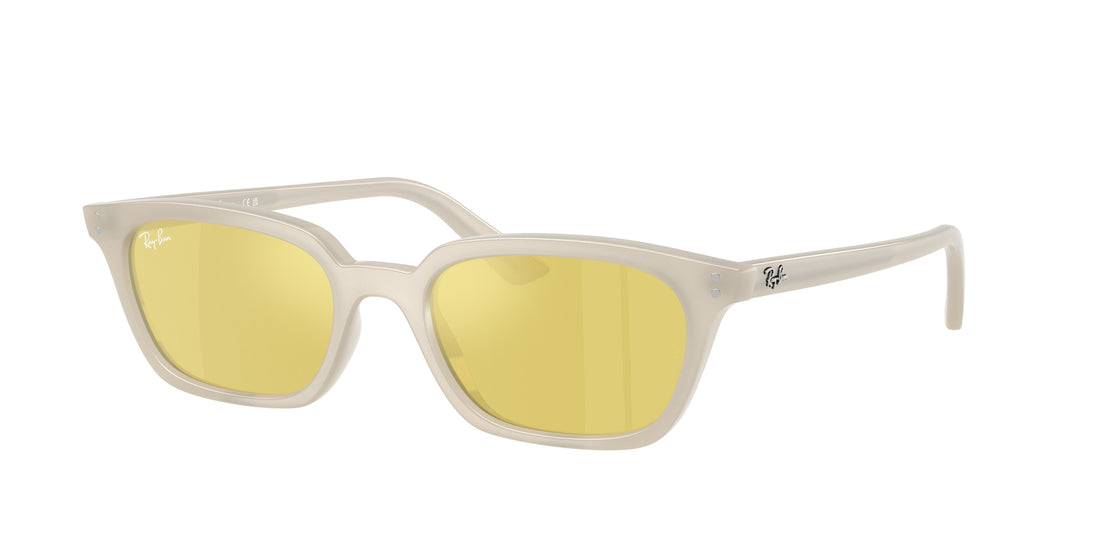 Lunettes de soleil ray-ban rb4456 zaya 68086d blanco pillow unisex taille 53mm - Vue principale