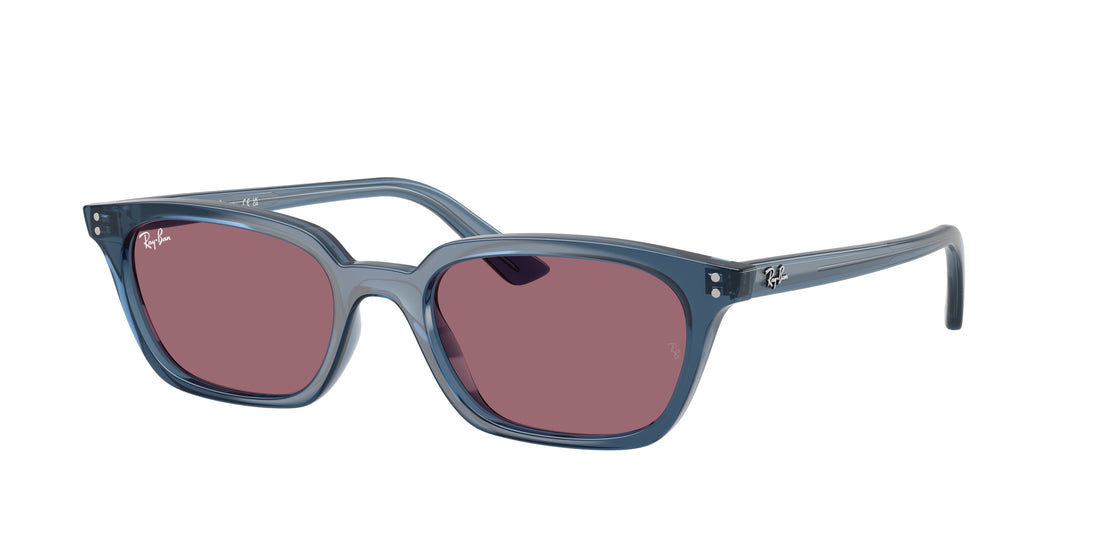 Sunglasses ray-ban rb4456 zaya 68121a azul pillow unisex size 50mm - Main view