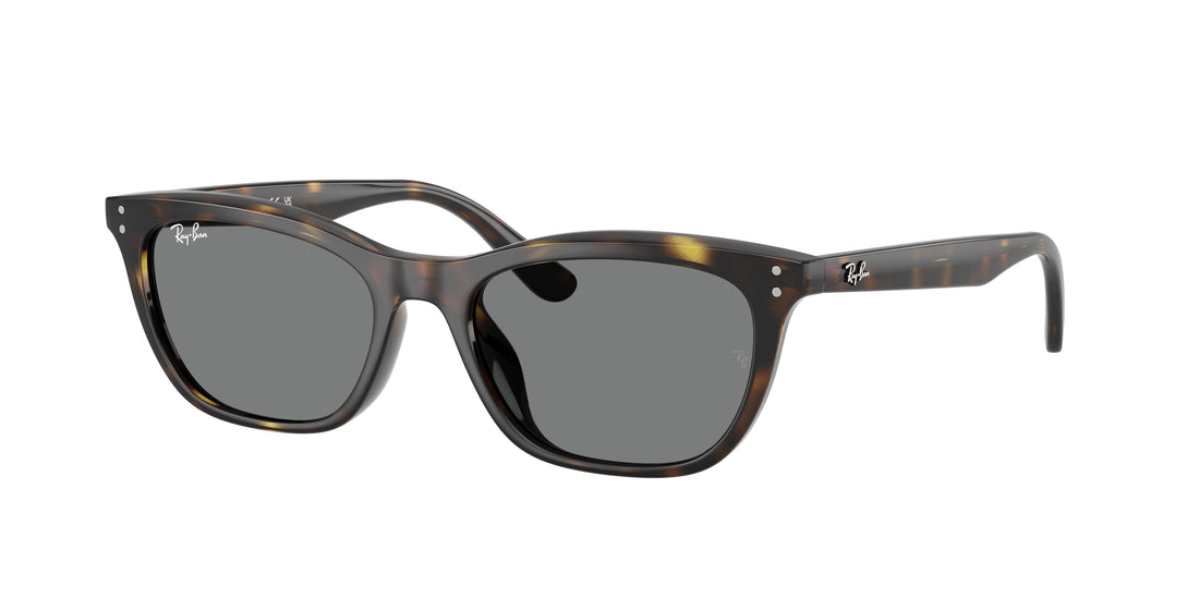 Óculos de sol ray-ban rb4474d 710/87 havana irregular unisex tamanho 54mm - Vista principal