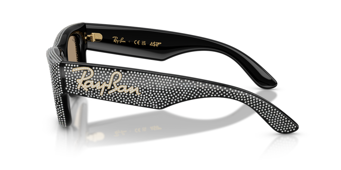 Gafas de sol ray-ban rb4940bp wayfarer puffer 68657j negro square unisex talla 47mm - Vista de detalle