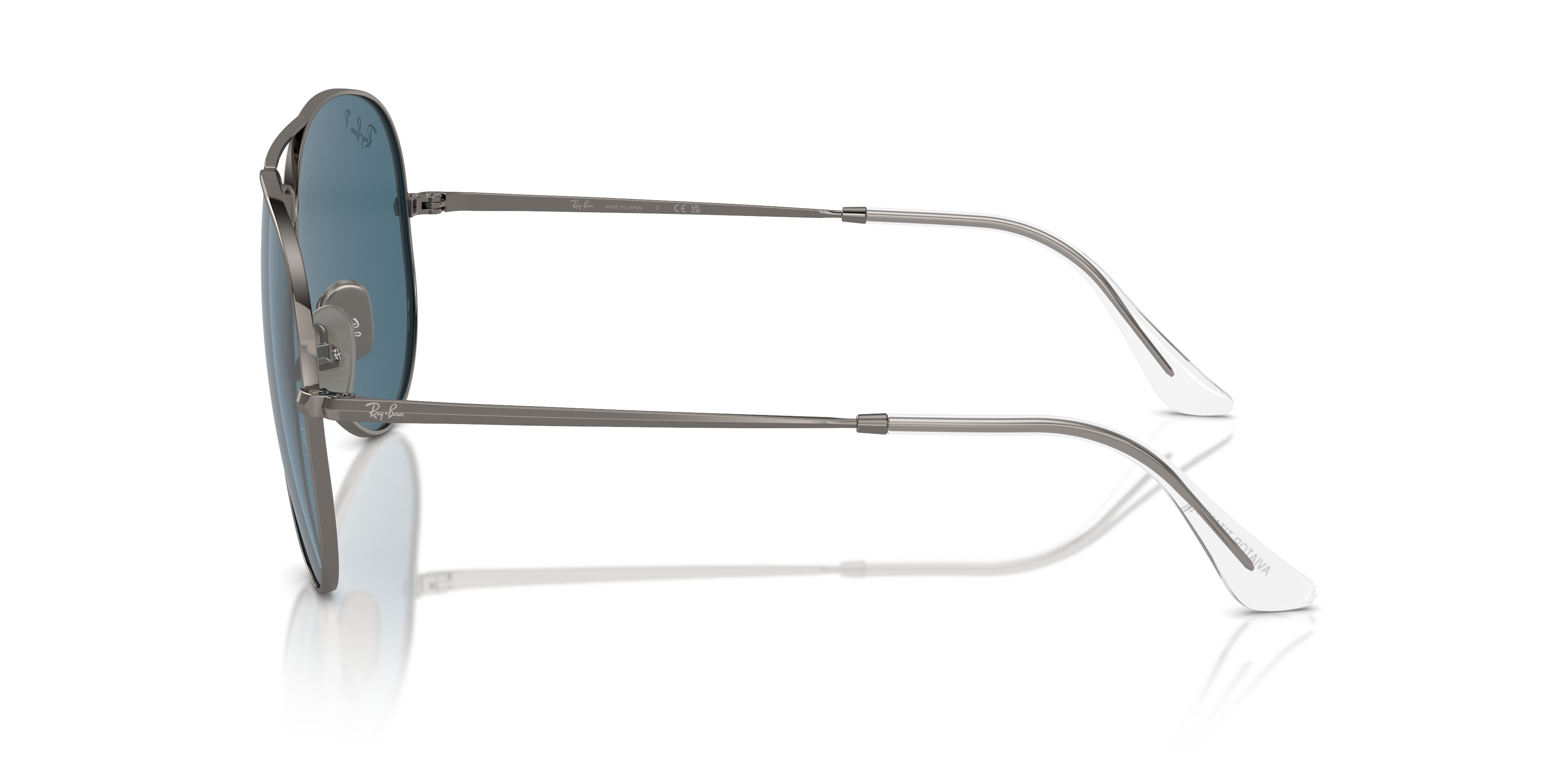 RAY-BAN RB8089 AVIATOR TITANIUM 165/S2 58