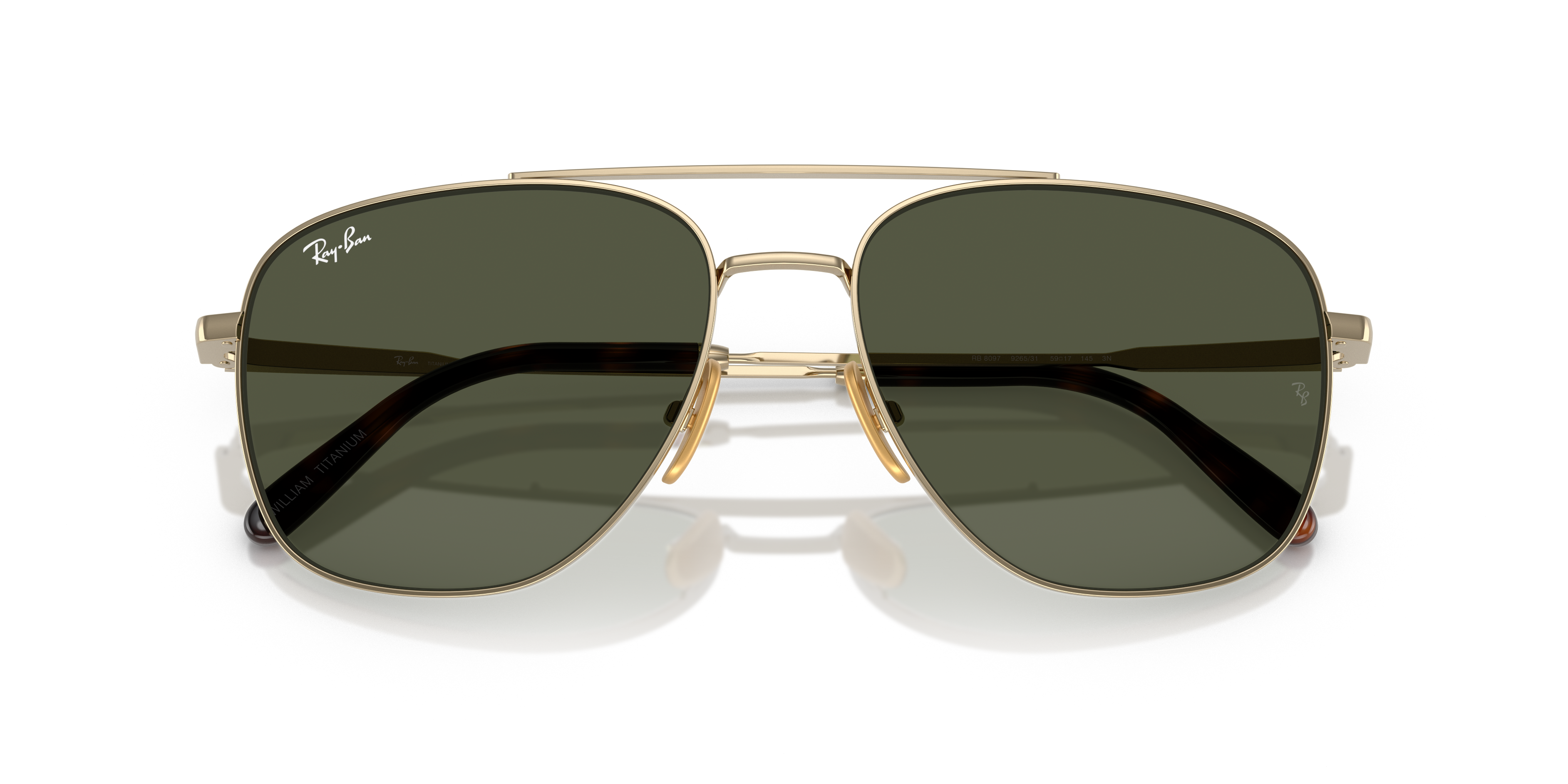RAY-BAN RB8097 WILLIAM TITANIUM 926531 59