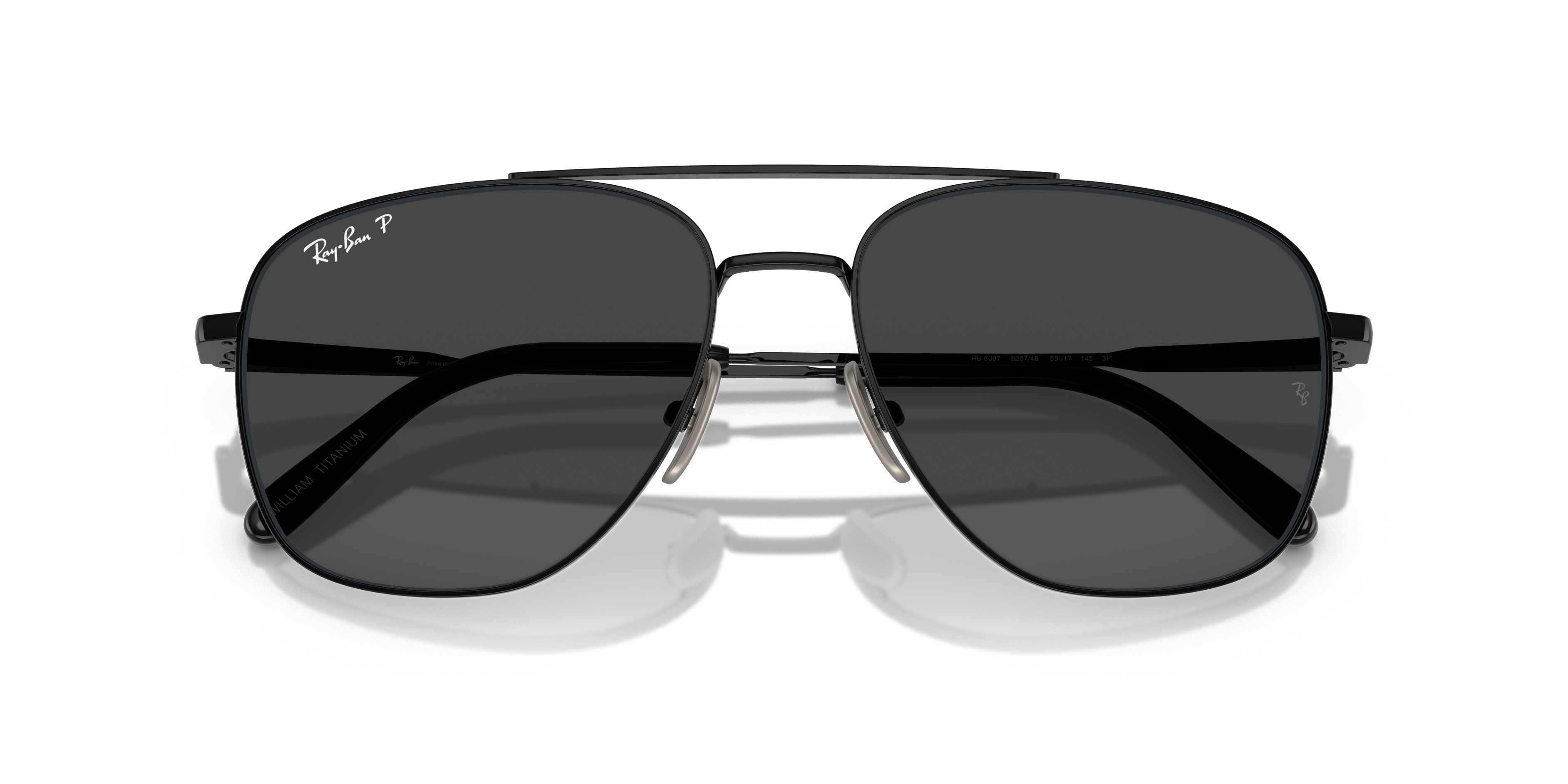 RAY-BAN RB8097 WILLIAM TITANIUM 926748 59