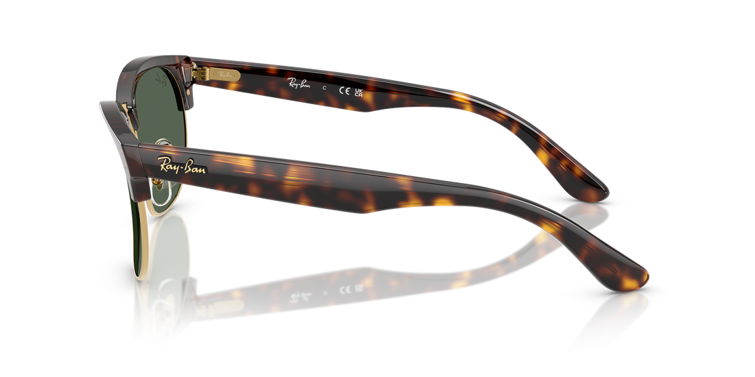 Óculos de sol ray-ban rbr0504s clubmaster reverse 1359vr carey square unisex tamanho 51mm - Vista de detalhe