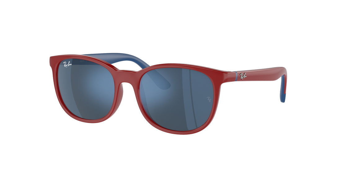 Sunglasses ray-ban junior rj9079s 716055 rojo square unisex size 49mm - Main view