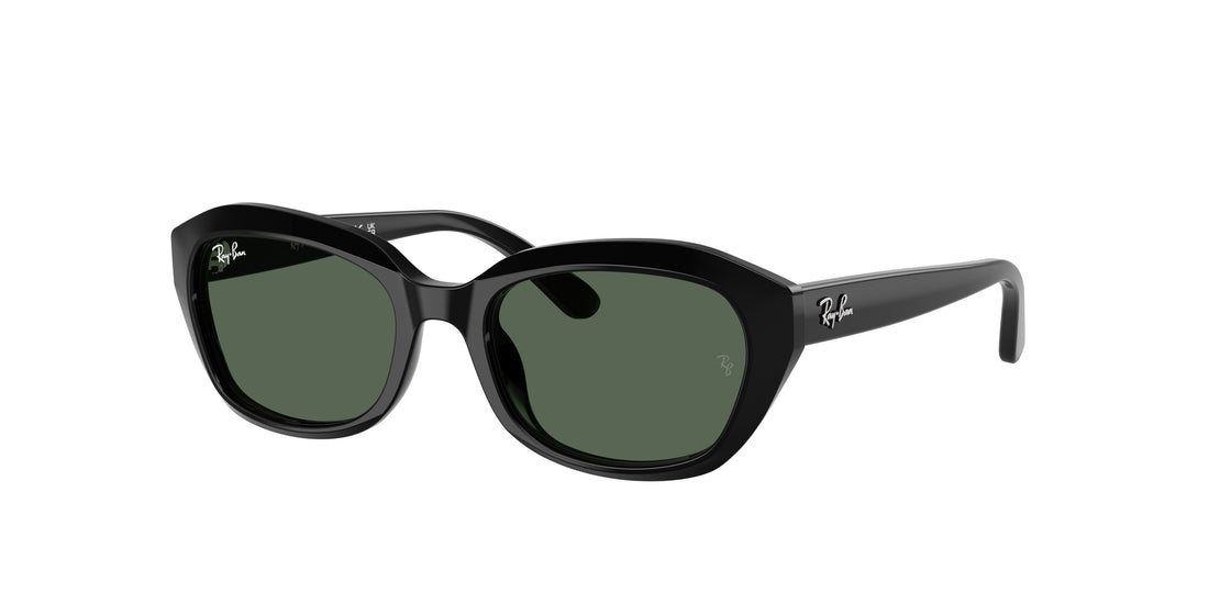 Sunglasses ray-ban junior rj9081s 100/71 negro irregular infantil size 48mm - Main view