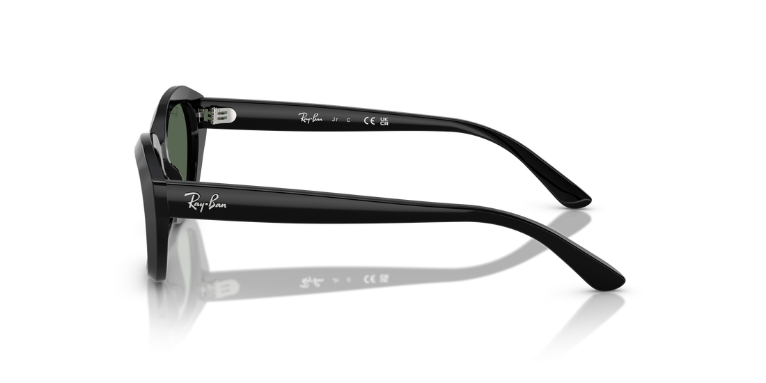 Sunglasses ray-ban junior rj9081s 100/71 negro irregular infantil size 48mm - Detailed view
