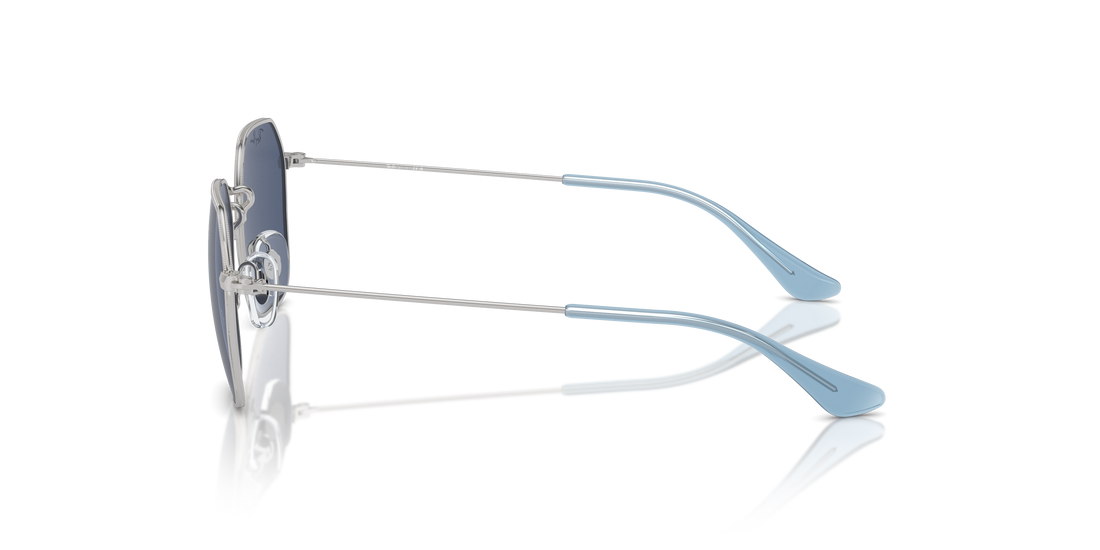 Sunglasses ray-ban junior rj9594s 212/80 plateado irregular unisex size 49mm - Detailed view