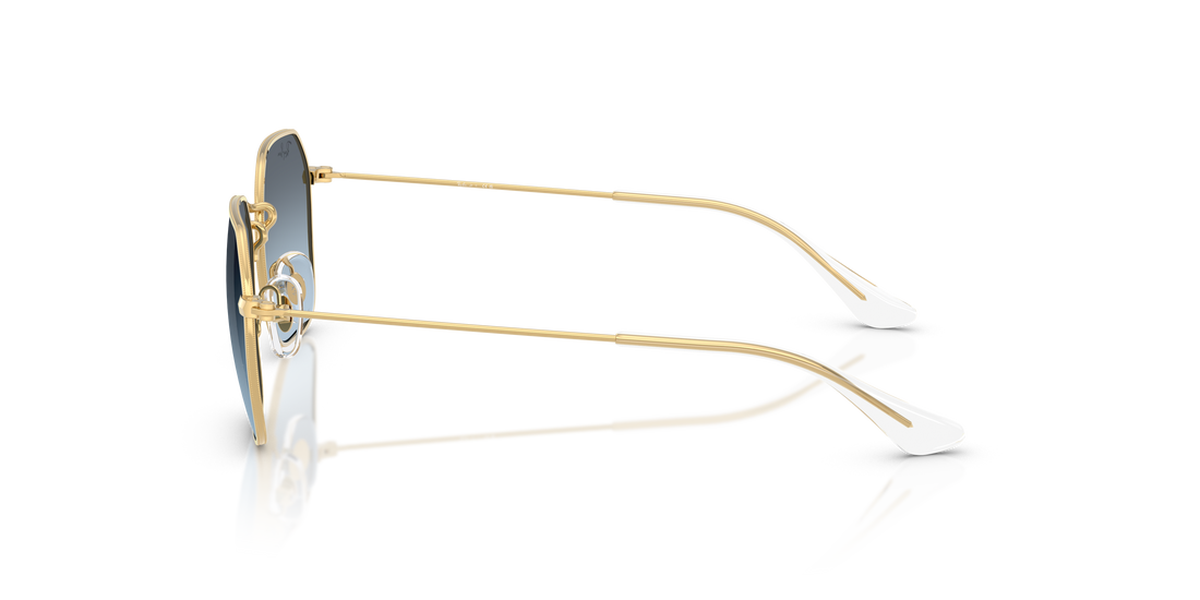 Sunglasses ray-ban junior rj9594s 223/v1 oro irregular infantil size 49mm - Detailed view