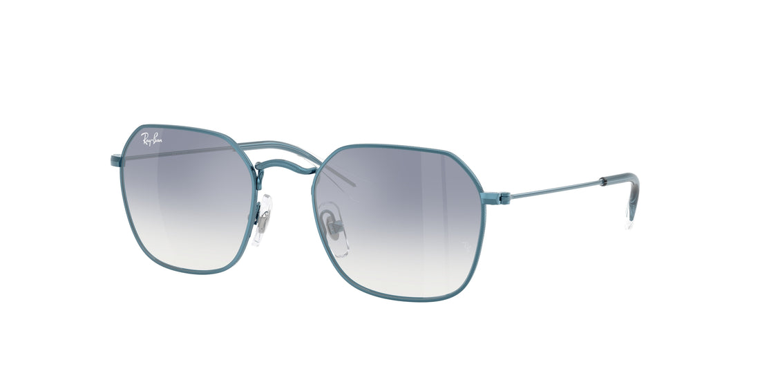 Óculos de sol ray-ban junior rj9594s 303/7b azul irregular infantil tamanho 49mm - Vista principal