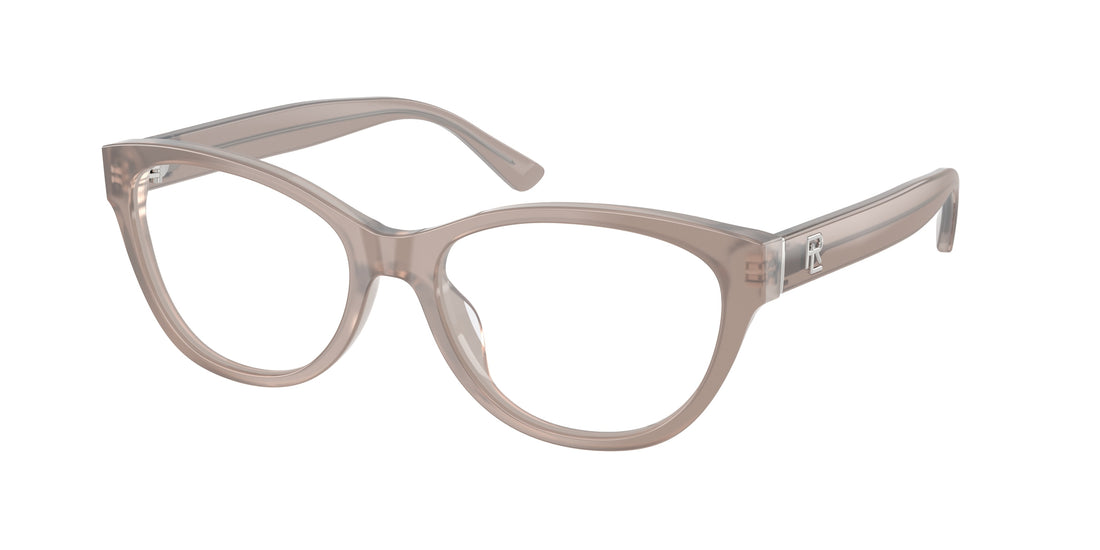 Óculos graduados ralph lauren rl6262u 6349 marron butterfly femenino tamanho 55mm - Vista principal