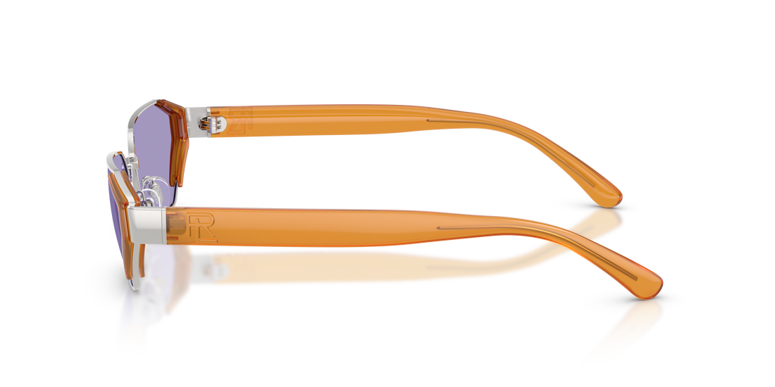 Gafas de sol ralph lauren rl7094 90011a plateado irregular femenino talla 56mm - Vista de detalle