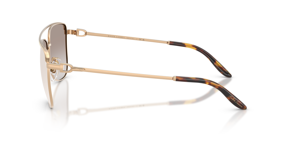 Gafas de sol ralph lauren rl7096 94876e dorado pilot femenino talla 59mm - Vista de detalle