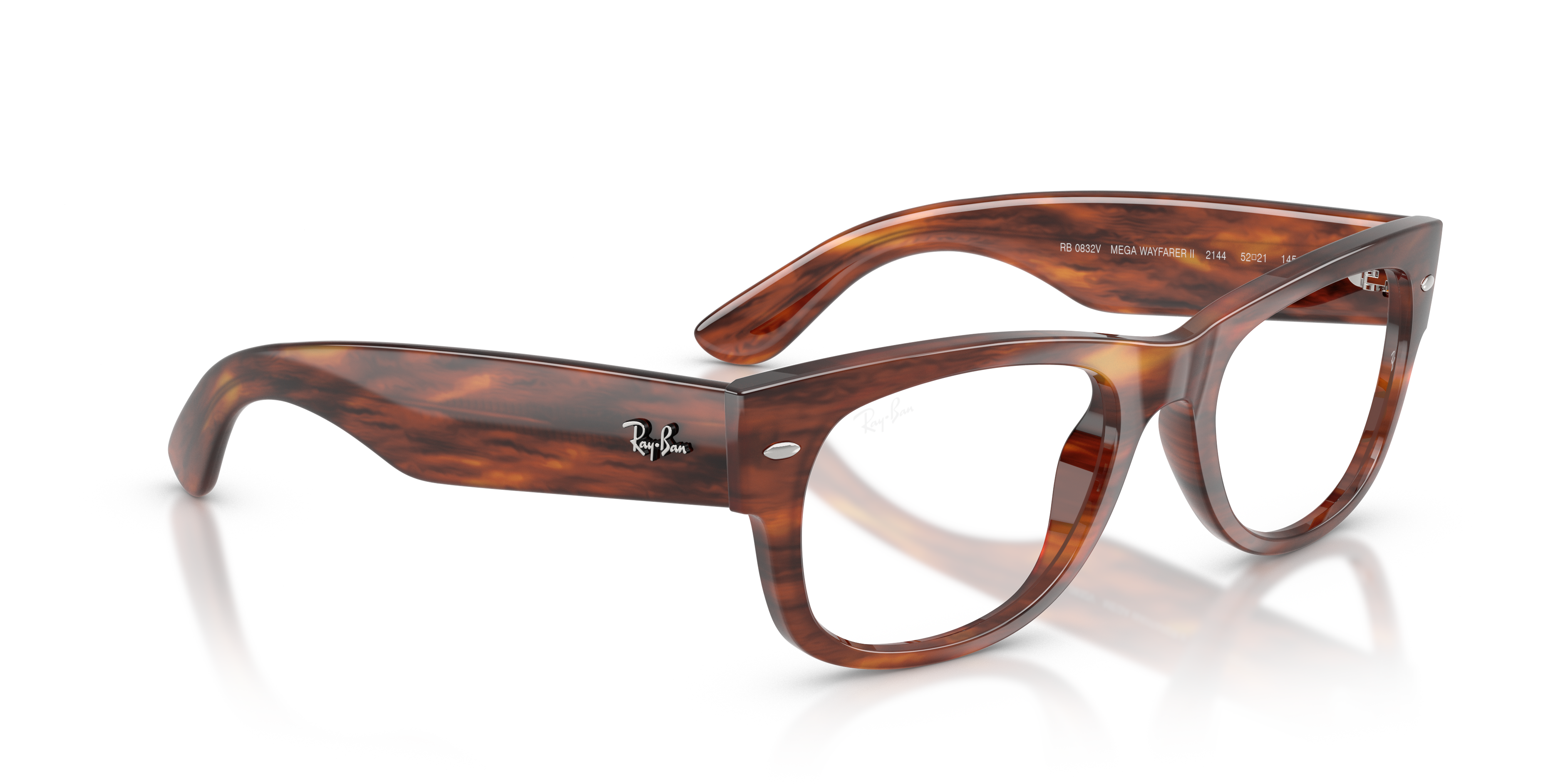 RAY-BAN RX0832V MEGA WAYFARER II 2144 52