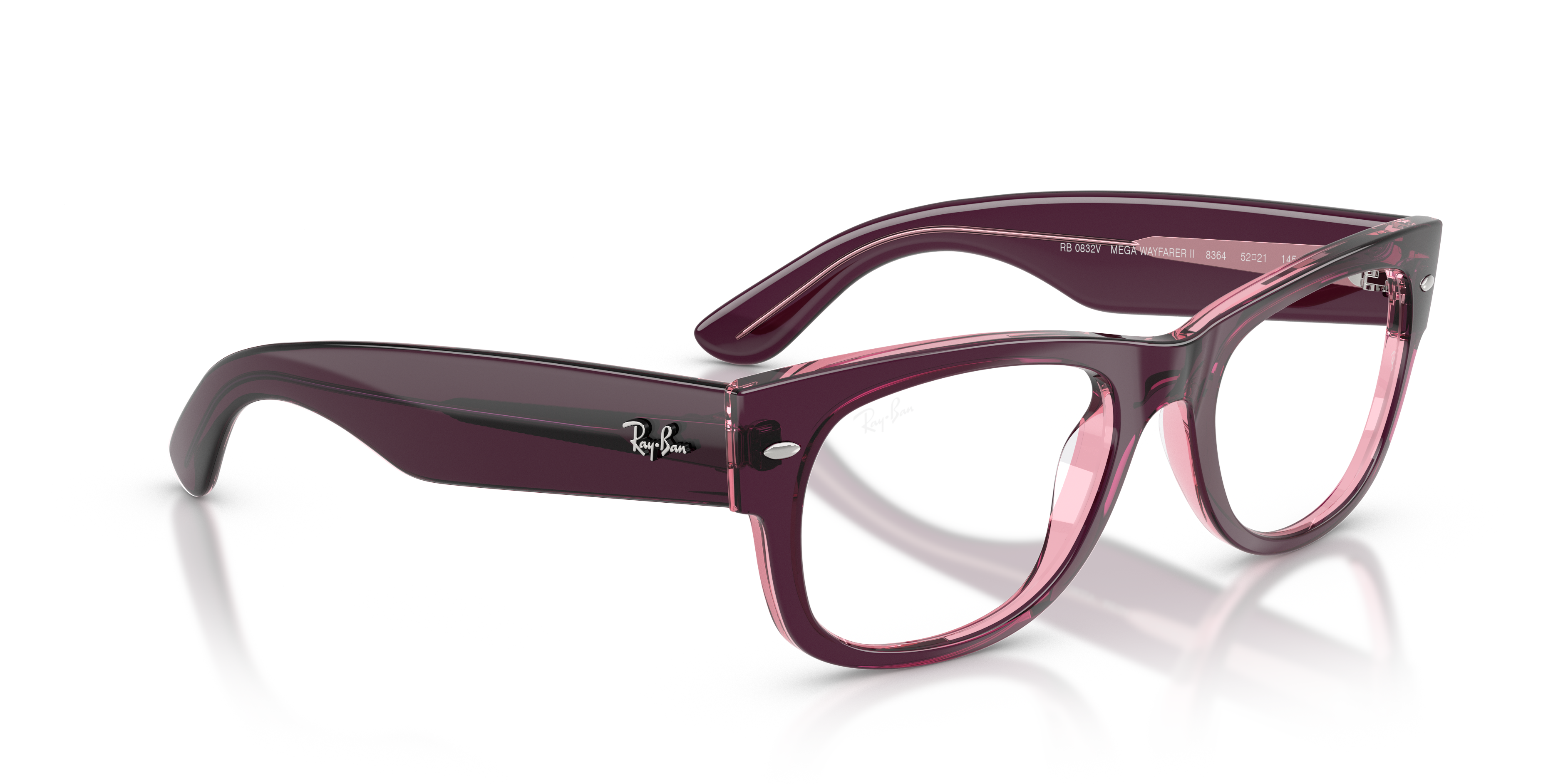 RAY-BAN RX0832V MEGA WAYFARER II 8364 52