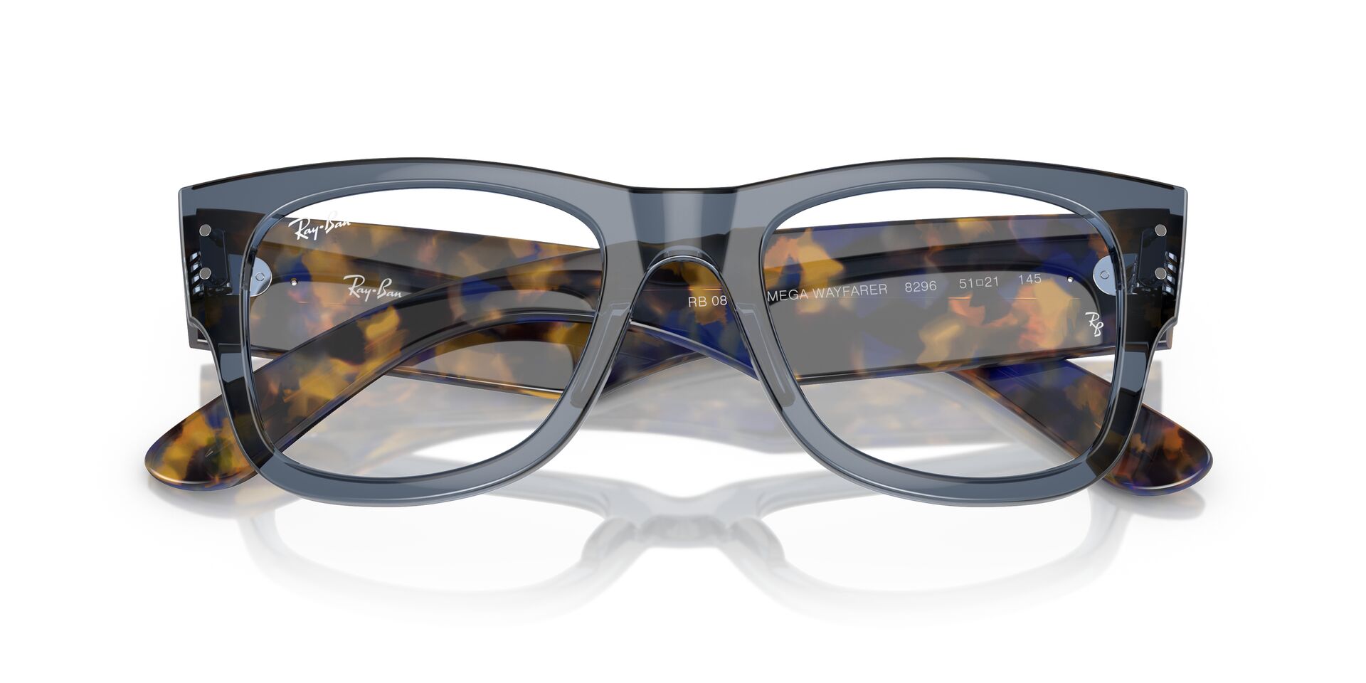 RAY-BAN RX0840V MEGA WAYFARER 8296 51