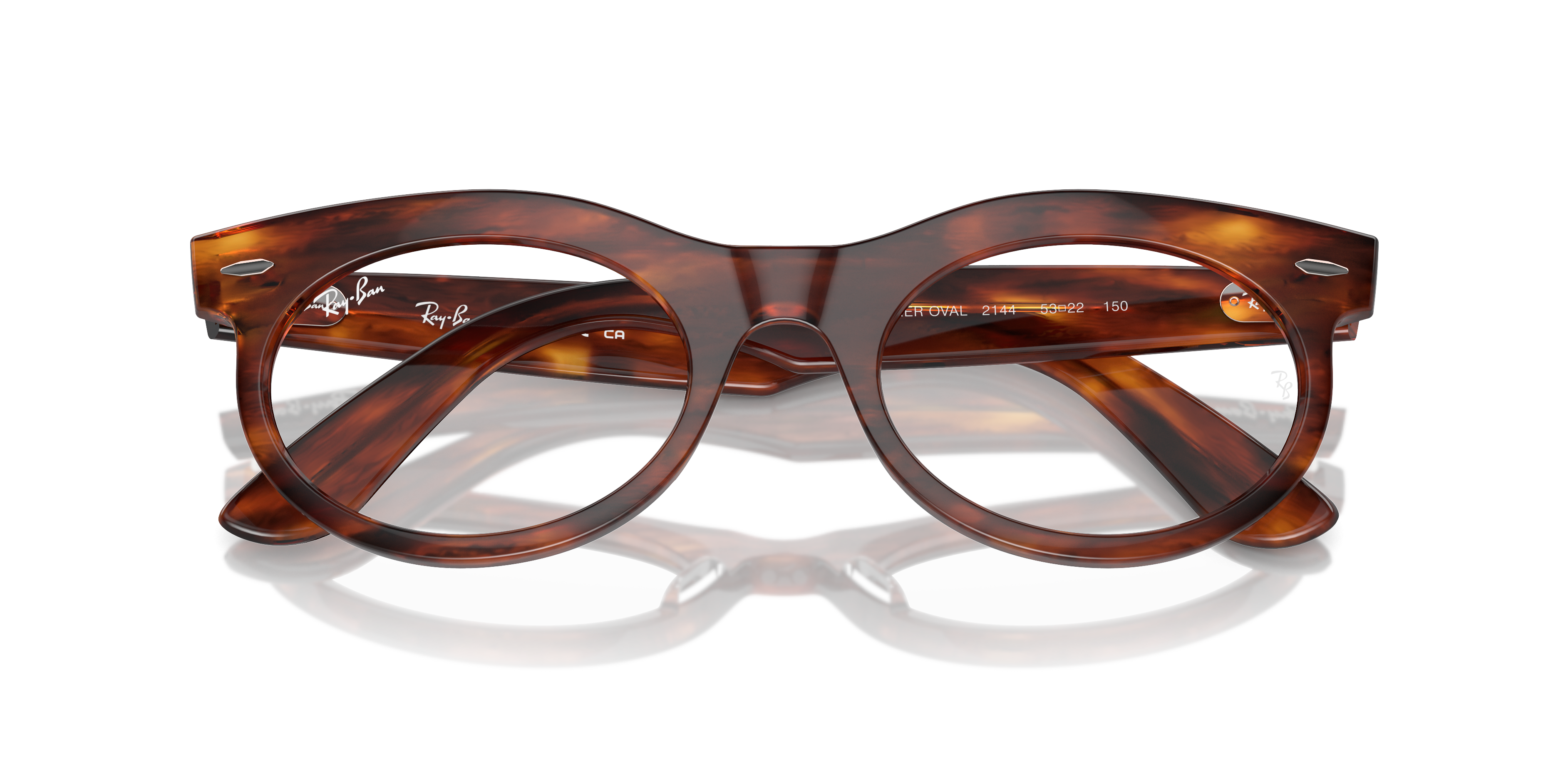 RAY-BAN RX2242V WAYFARER OVAL 2144 50