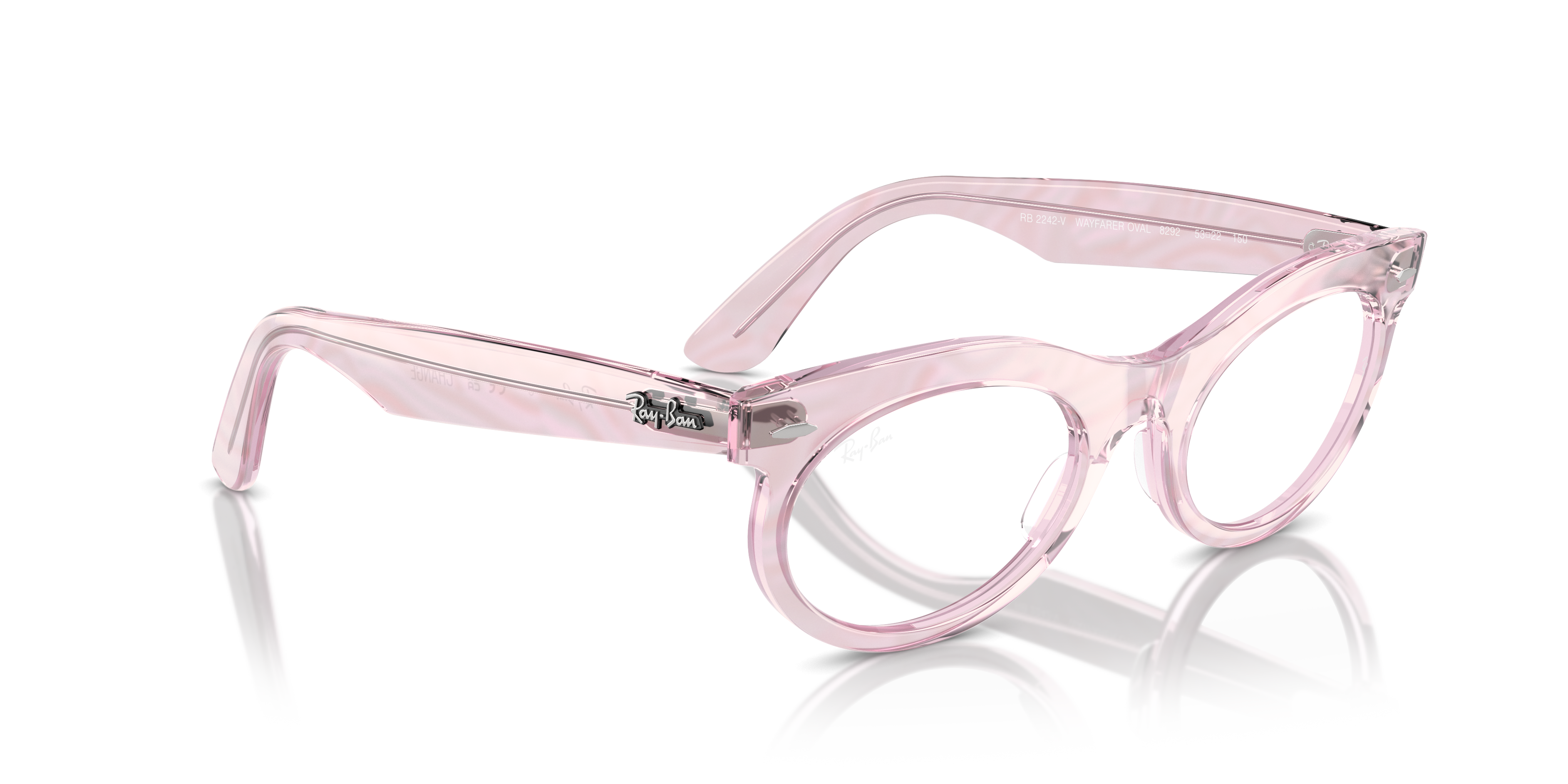 RAY-BAN RX2242V WAYFARER OVAL 8292 50