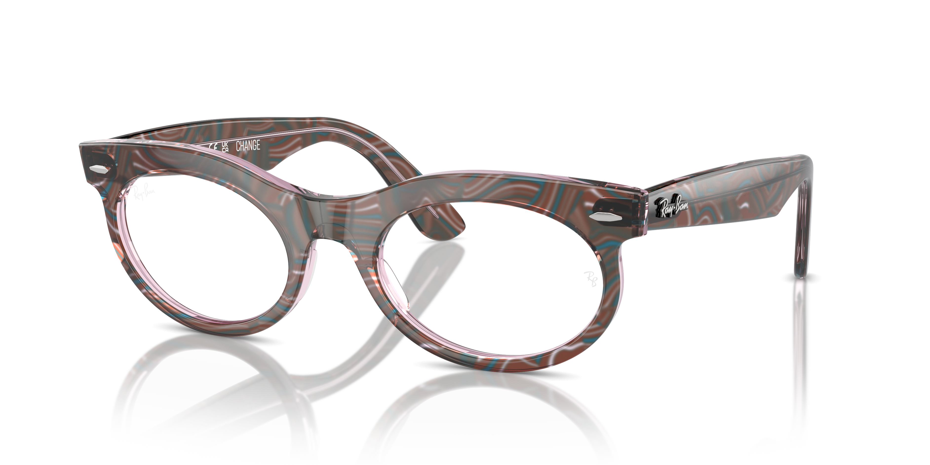 RAY-BAN RX2242V WAYFARER OVAL 8292 50
