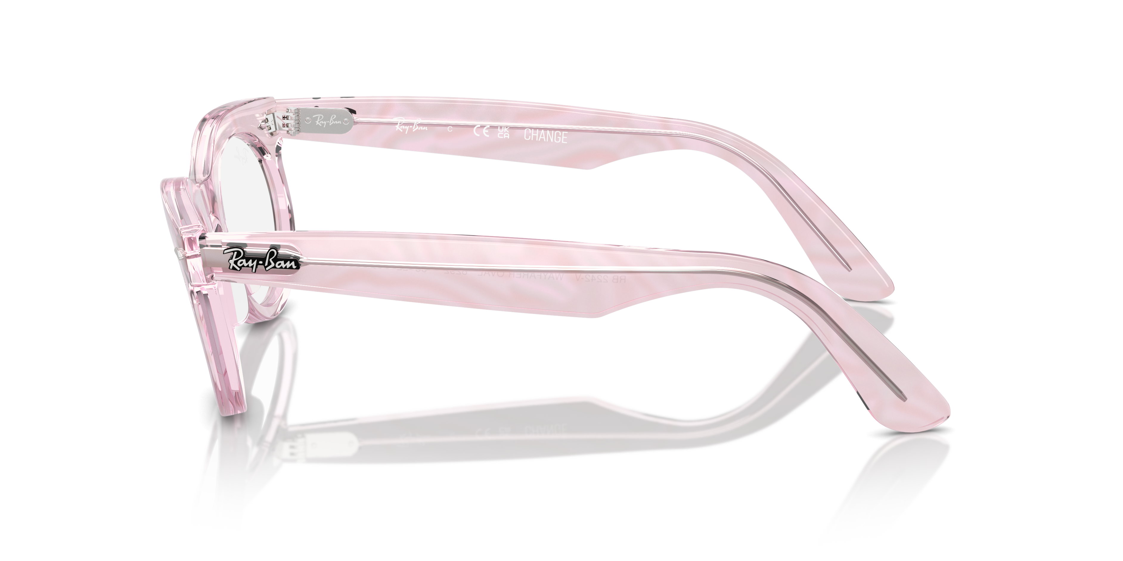 RAY-BAN RX2242V WAYFARER OVAL 8292 50