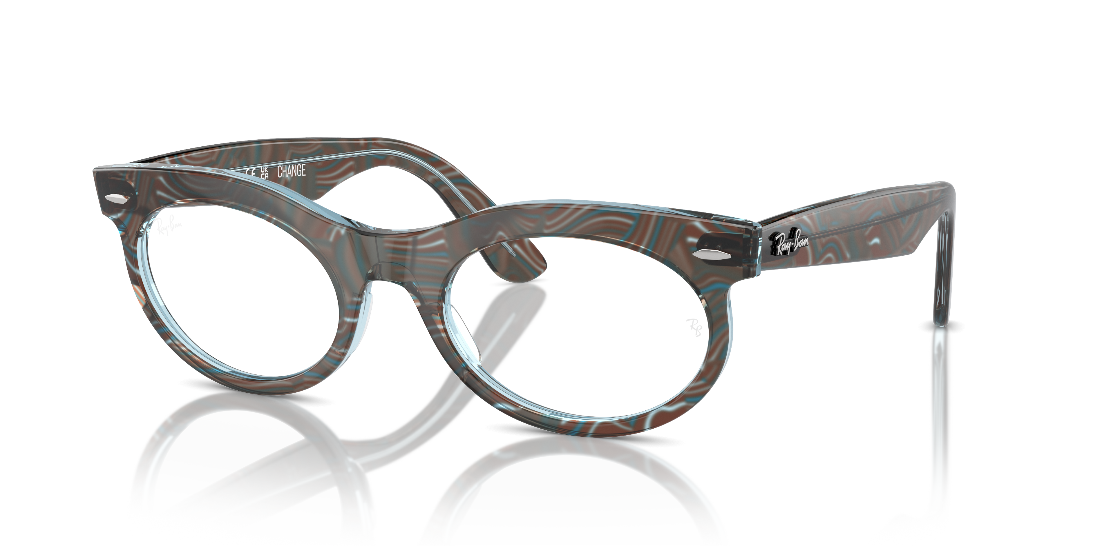 RAY-BAN RX2242V WAYFARER OVAL 8293 50