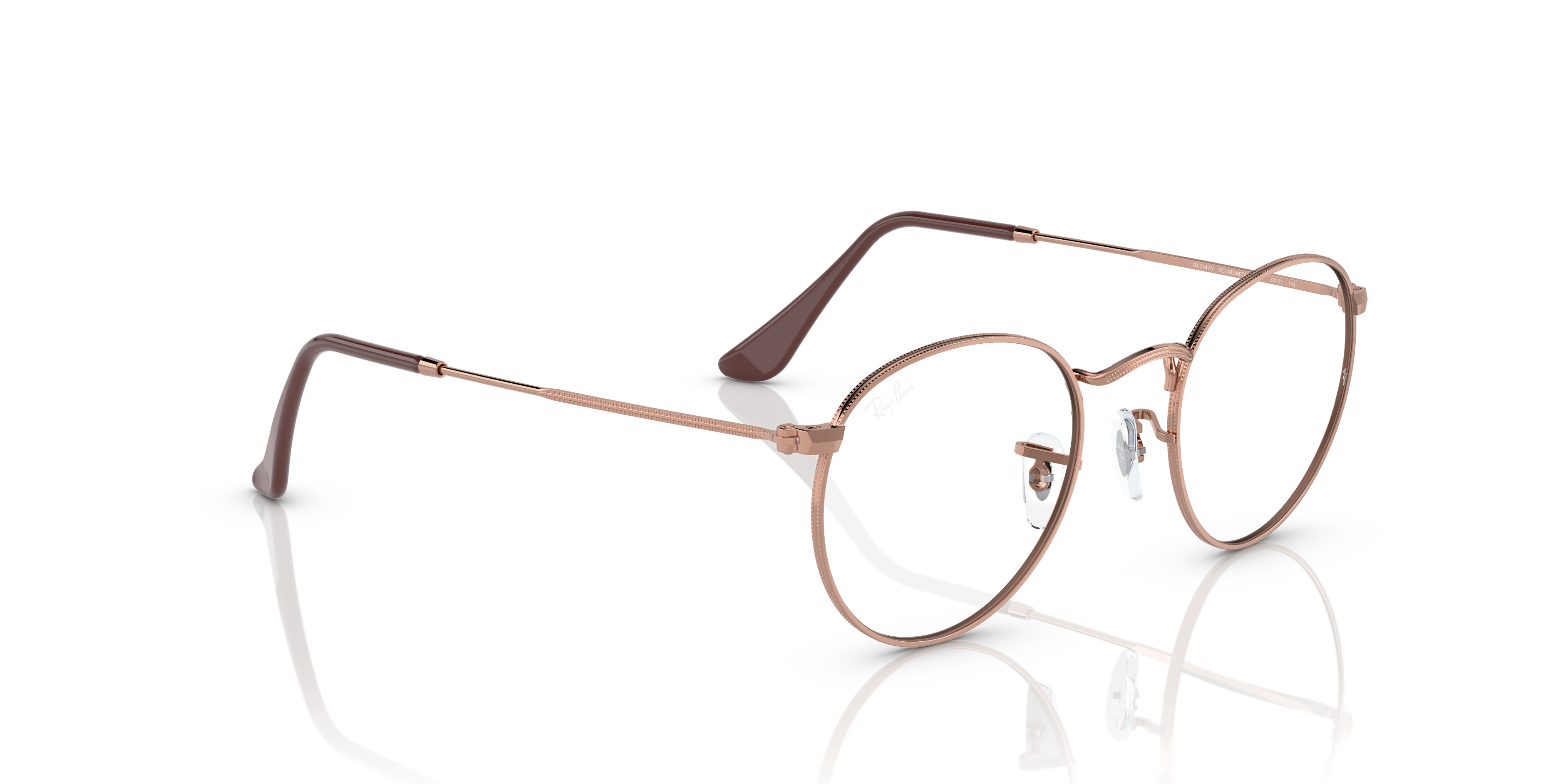 RAY-BAN RX3447V ROUND METAL 3094 50