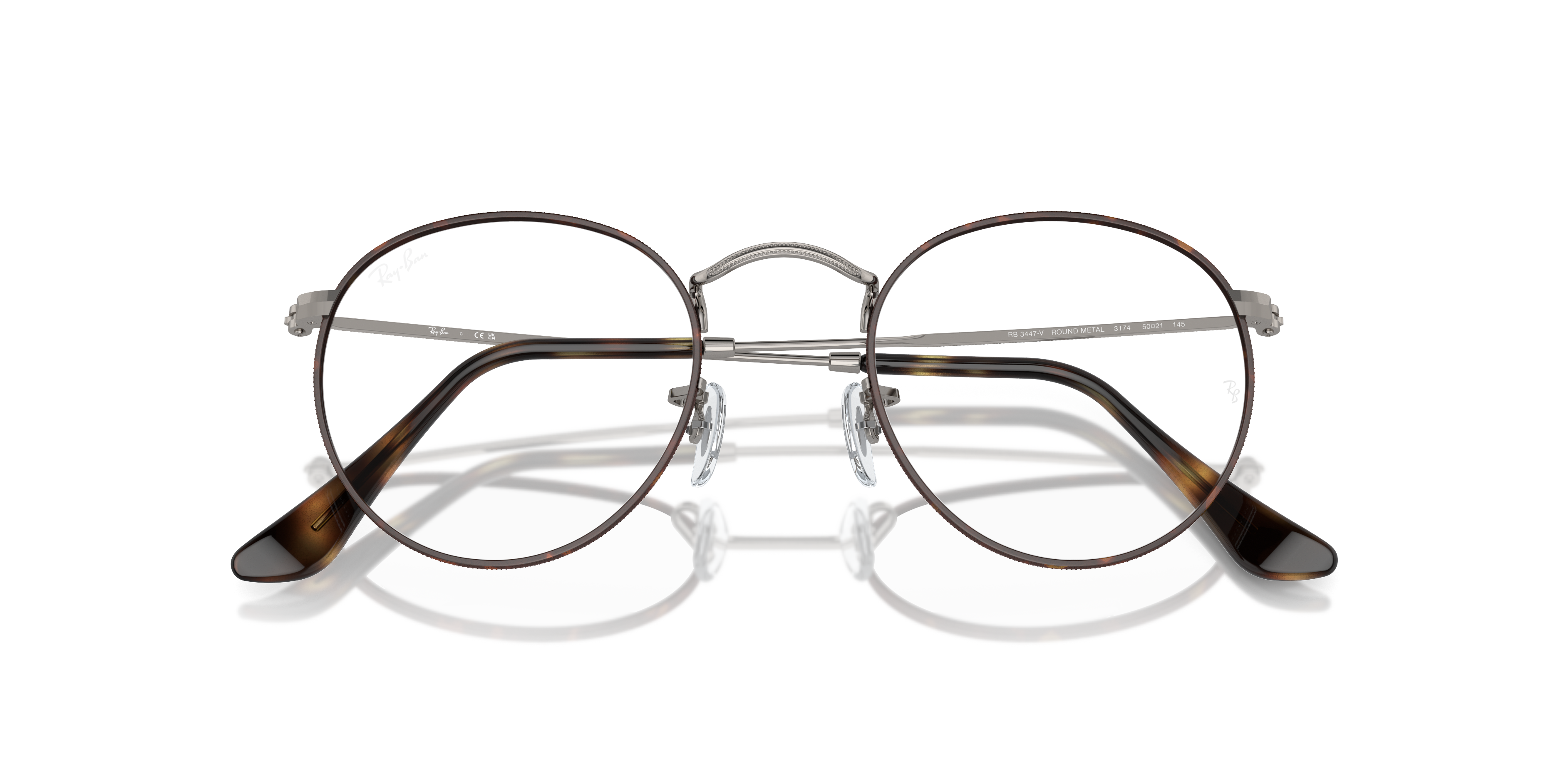 RAY-BAN RX3447V ROUND METAL 3174 53 - 24