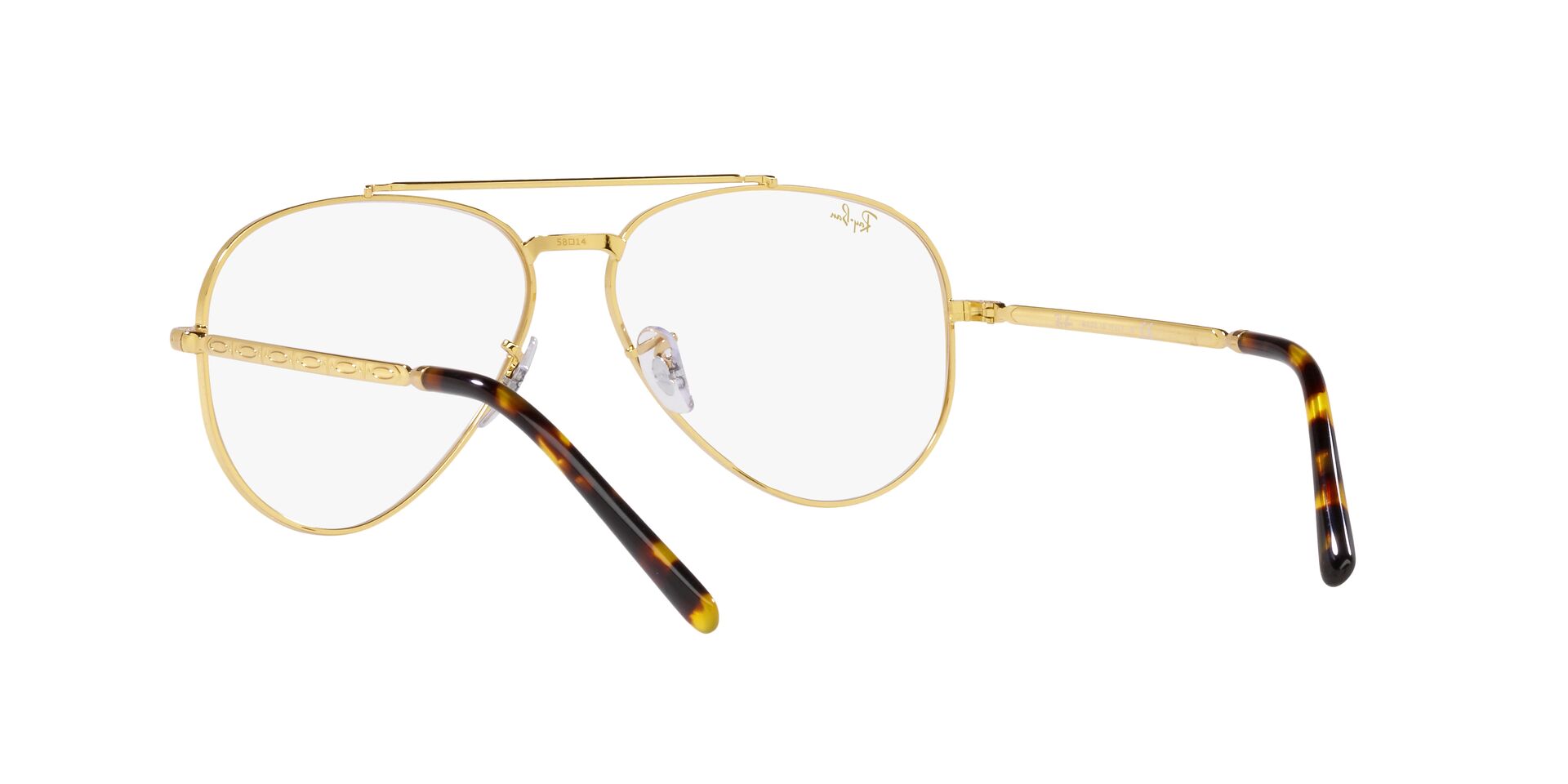 RAY-BAN RX3625V NEW AVIATOR 3086 58