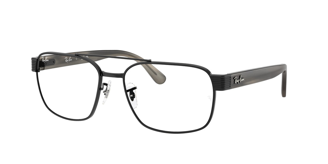 Glasögon ray-ban rx3751v 2509 negro square unisex storlek 58mm - Huvudvy