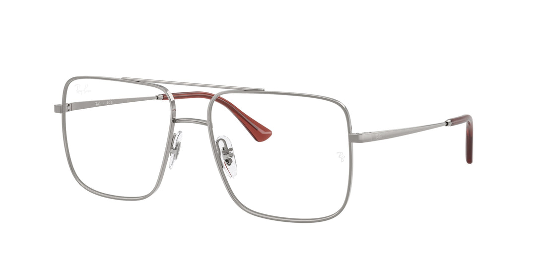 Brillen ray-ban rx3758v ari 2502 gris square unisex größe 54mm - Hauptansicht